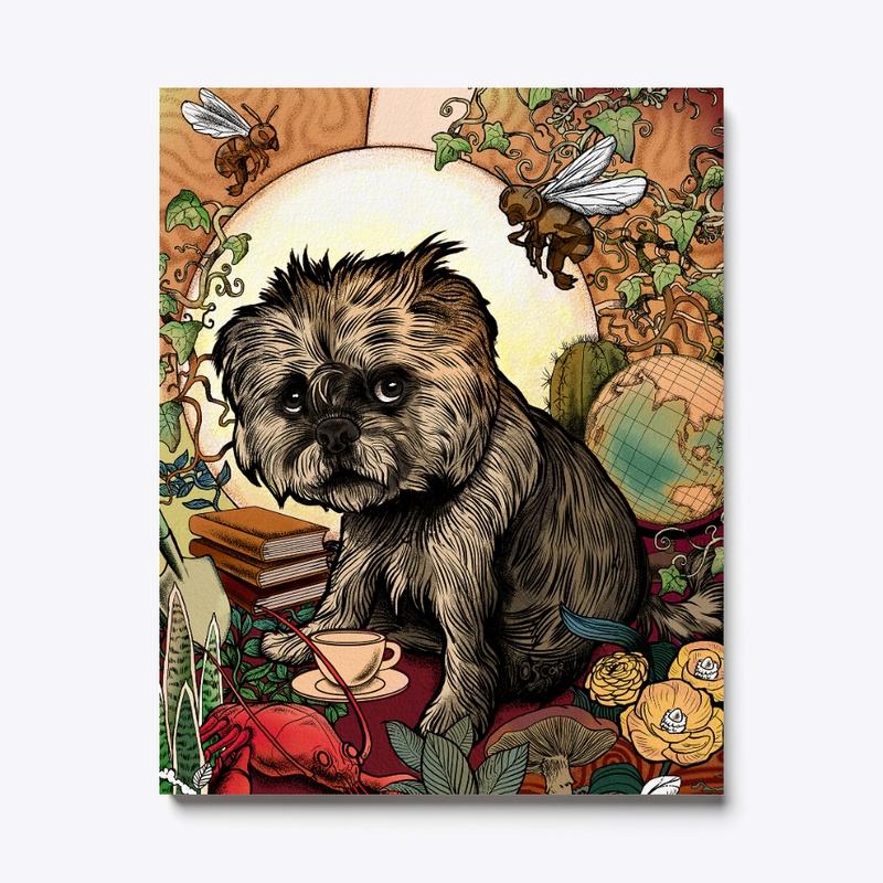 Dog Canvas Artwork