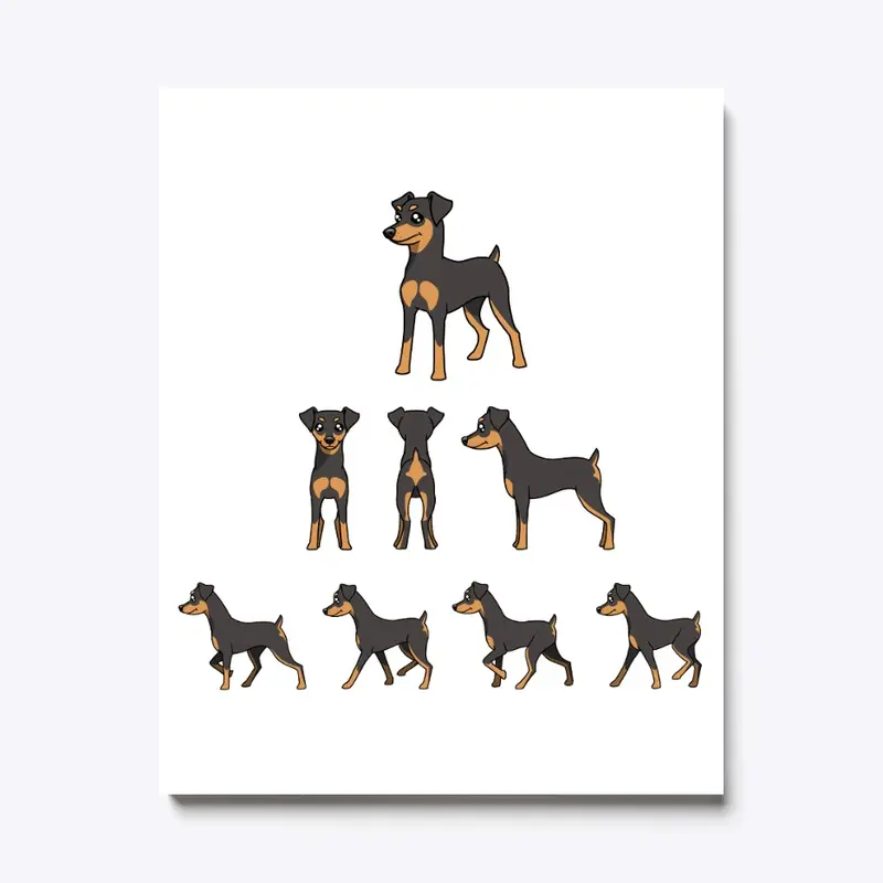 Funny Dog Canvas