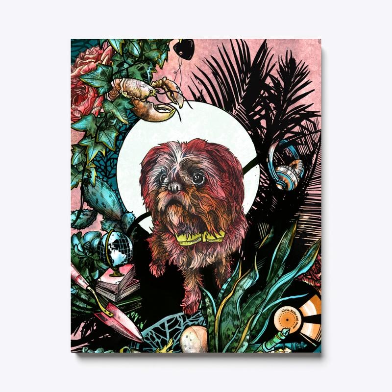 Dog Canvas Art